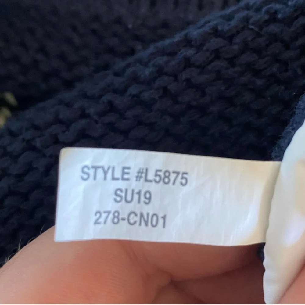 JCrew Vintage Cotton polka dot sweater- Small - Picture 6 of 7